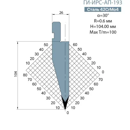 Пуансон Promecam-Amada ГИ-ИРС-AП-193