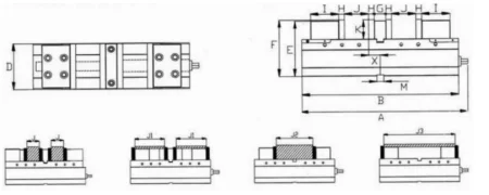 CV с двойным замком чертеж