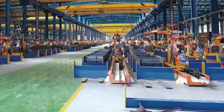 Напольный роботизированный сварочный комплекс рельсового типа