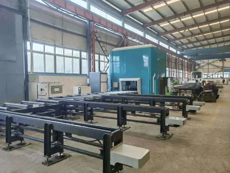 Линия по производству дутавровых балок для морской инженерной промышленности