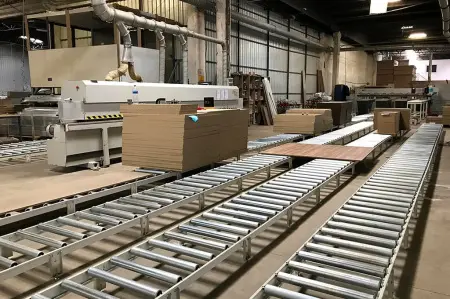 RUK Роликовый конвейер