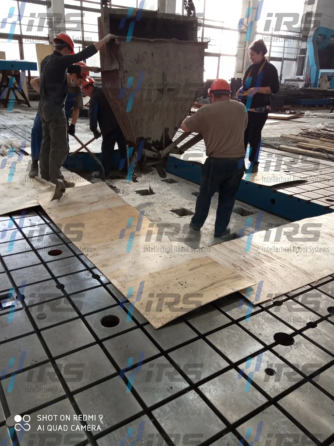 Монтаж и шеф-монтаж чугунных плит Т-паз