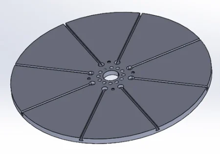 Планшайба для станка/позиционера, диаметр 1000 мм, материал SUS 304