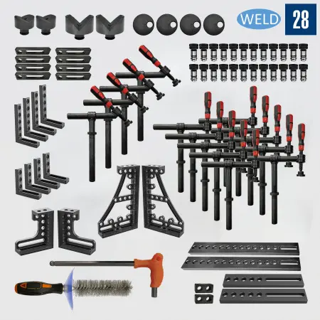 Набор оснастки №3 WELD С28-0004 74 элемента