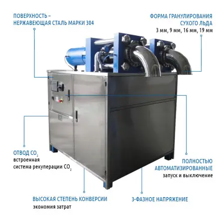 МВ-К-200-2 Гранулятор сухого льда