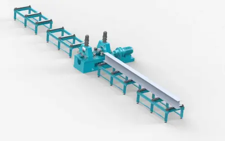 Правильная машина для полок двутавровых балок