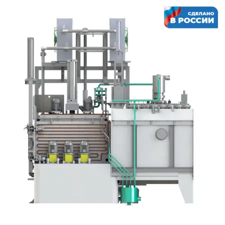 RTQF-27 Универсальная атмосферная печь с закалочным баком