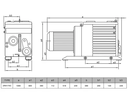 Пластинчато-роторный вакуумный насос IRV-Н004-069