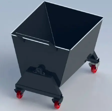 Конвейер-сепаратор для заусенцев. Серия IVT-A-A004