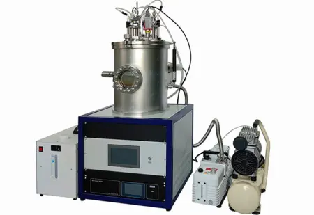 Двух магнетронная установка напыленя (2RF) 300х300 мм + очистка в плазме