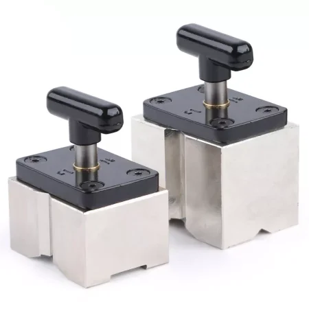 MPH-С180 Квадратный магнитный фиксатор повышенной мощности для сварочных работ с переключателем, усилие 180 кг