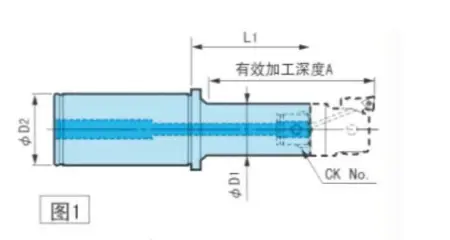 Хвостовик для расточной головки ST32-CK1-73