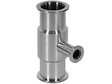 Тройник переходной KF50-KF40 тянутый (нержавеющая сталь 304)