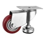 Колесо поворотное с упором D63 мм, с платформой, ALF-W-D63L