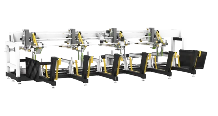 Ременная система подачи трубных заготовок