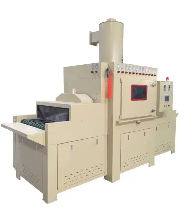 Автоматическая конвейерная система пескоструйной обработки DS-1380-12E