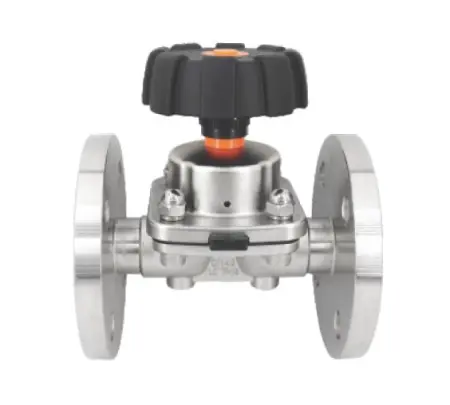 Фланцевый мембранный клапан
(размер DN100)