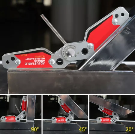 MPH-10S Регулируемый магнитный фиксатор для сварочных работ, усилие 22 кг