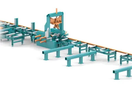 Станок для сборки тавровых балок