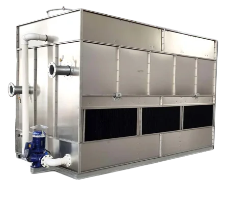 Градирня закрытого типа для индукционных печей