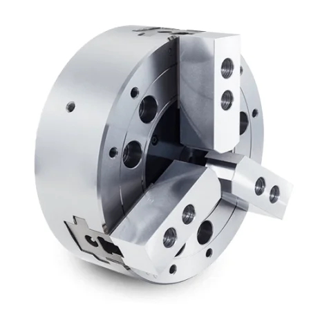 TF-N10-3K8 Гидравлический трехкулачковый токарный патрон без проходного отверстия