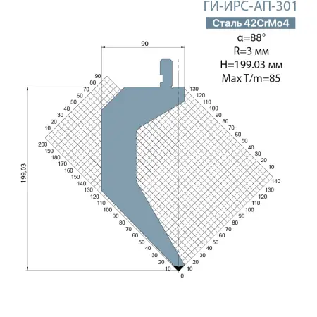 Пуансон Promecam-Amada ГИ-ИРС-AП-301
