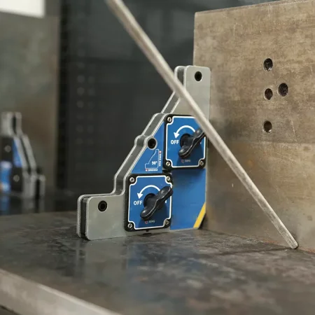 MPH-M5M Магнитный фиксатор повышенной мощности для сварочных работ с двойным переключателем, усилие 50 кг