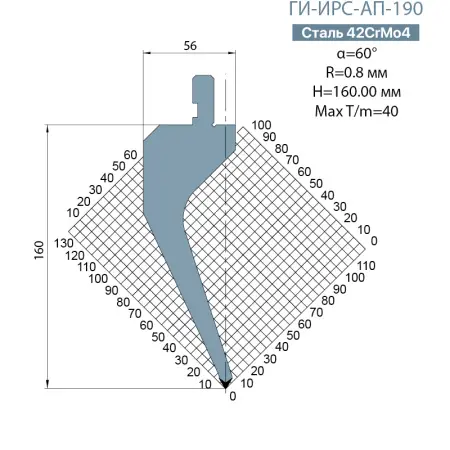 Пуансон Promecam-Amada ГИ-ИРС-AП-190
