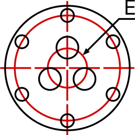 Ввод электрический CF50 (контактов - 6, 5А; 5кВ)