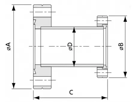 Переходник CF63 - CF16