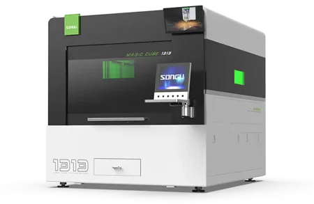 Высокопроизводительный станок для лазерной резки с оптоволоконным кабелем SMART CUBE 1313-A