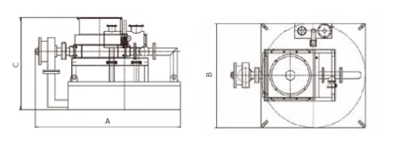 DM-PS-O-2/90 Магнитный сепаратор подвесной круглый с масляным охлаждением