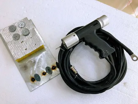 Результат работы сварочного пистолета SRQ4