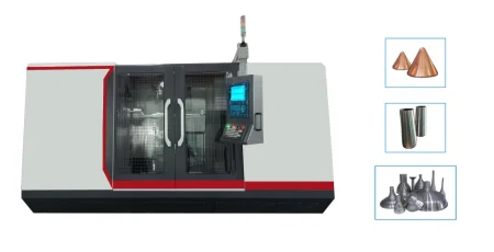 CBS-DR800 Двухроликовый станок для ротационной вытяжки металла с ЧПУ