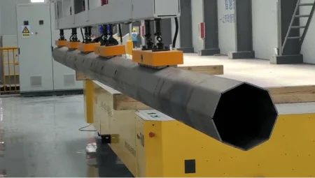 DM-P3-300 Прямоугольный магнитный захват портального робота для стальных труб и прутьев