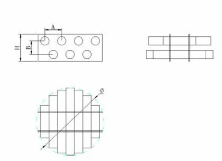DM-SS-GR-502 Магнитная решетка круглая для сепаратора