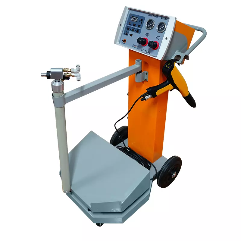 Установка для напыления порошковой краски с вибростолом CC-495-S