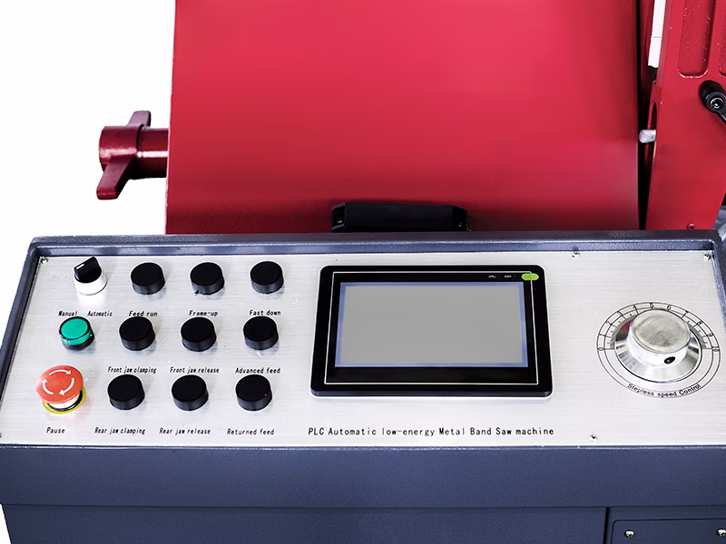 Пульт управления автоматического одностоечного ленточнопильного станка по металлу GZ4250A-1674