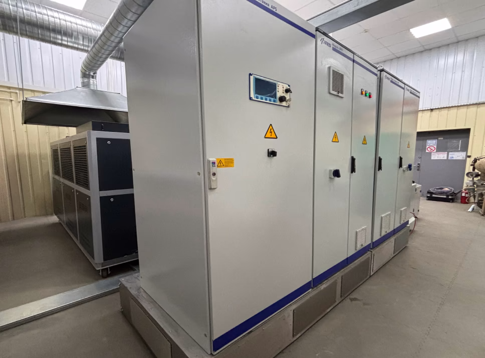 Пример работы роботизированного комплекса плазменного напыления АП200