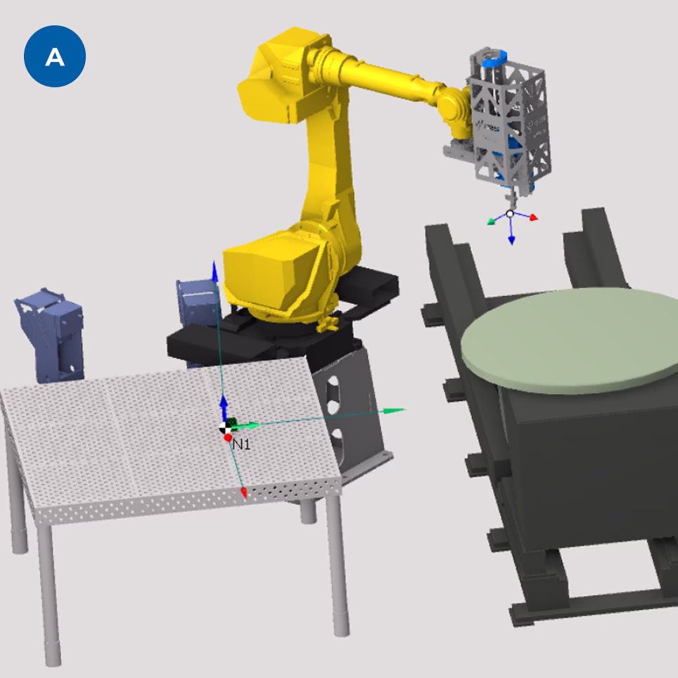 Возможности программного управления комплекса лазерной сварки и наплавки A