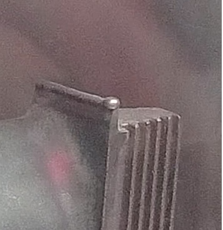 Процесс лазерной наплавки. Наплавка в камере с контролируемой защитной атмосферой. Восстановление торца лопатки 2