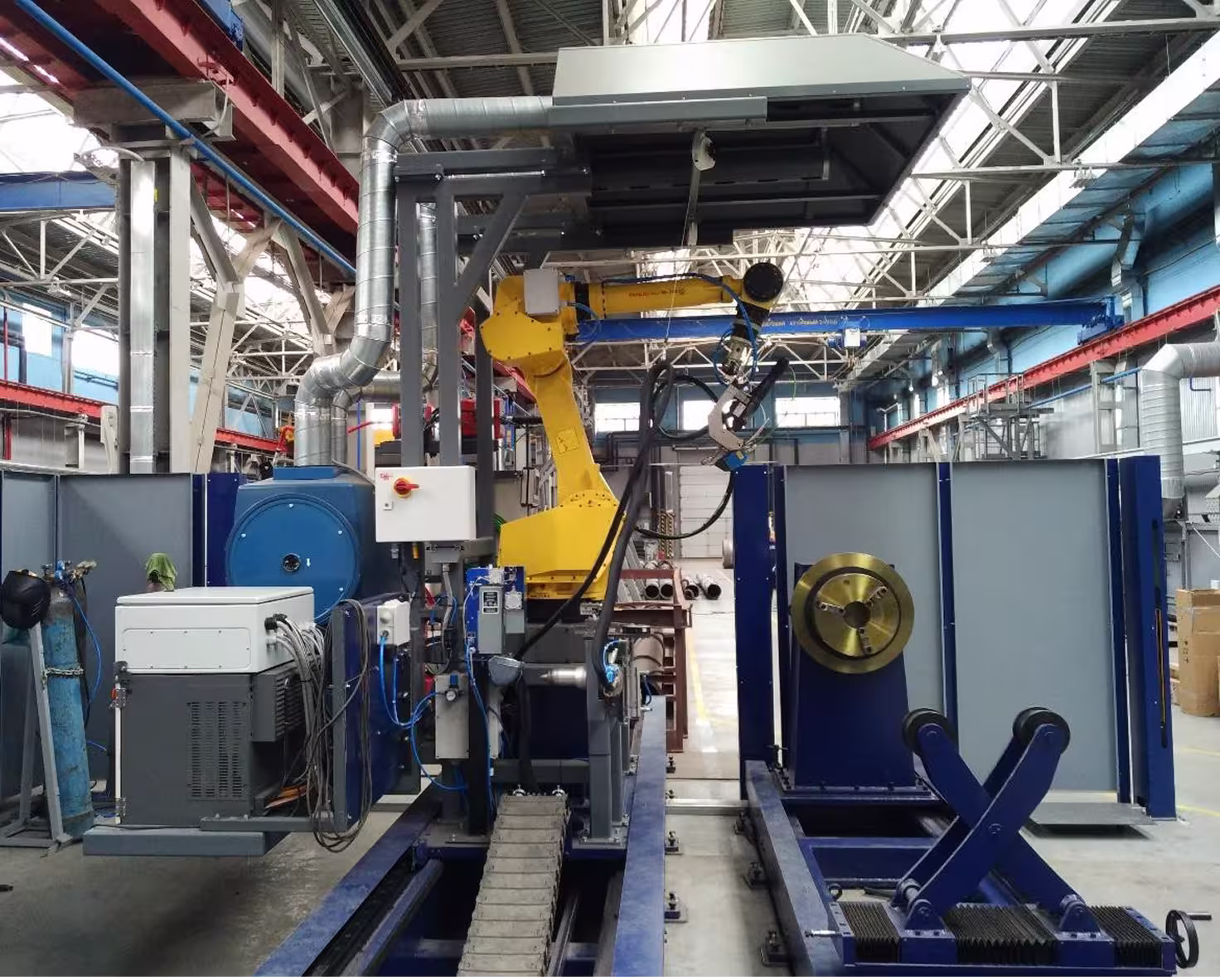 РТК для сварки и лазерного раскроя