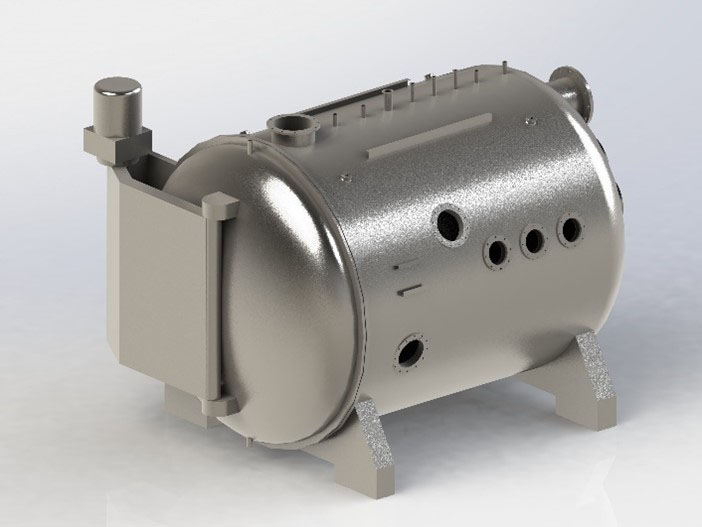 Цилиндрическая вакуумная камера