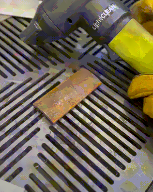 Удаление ржавчины лазером