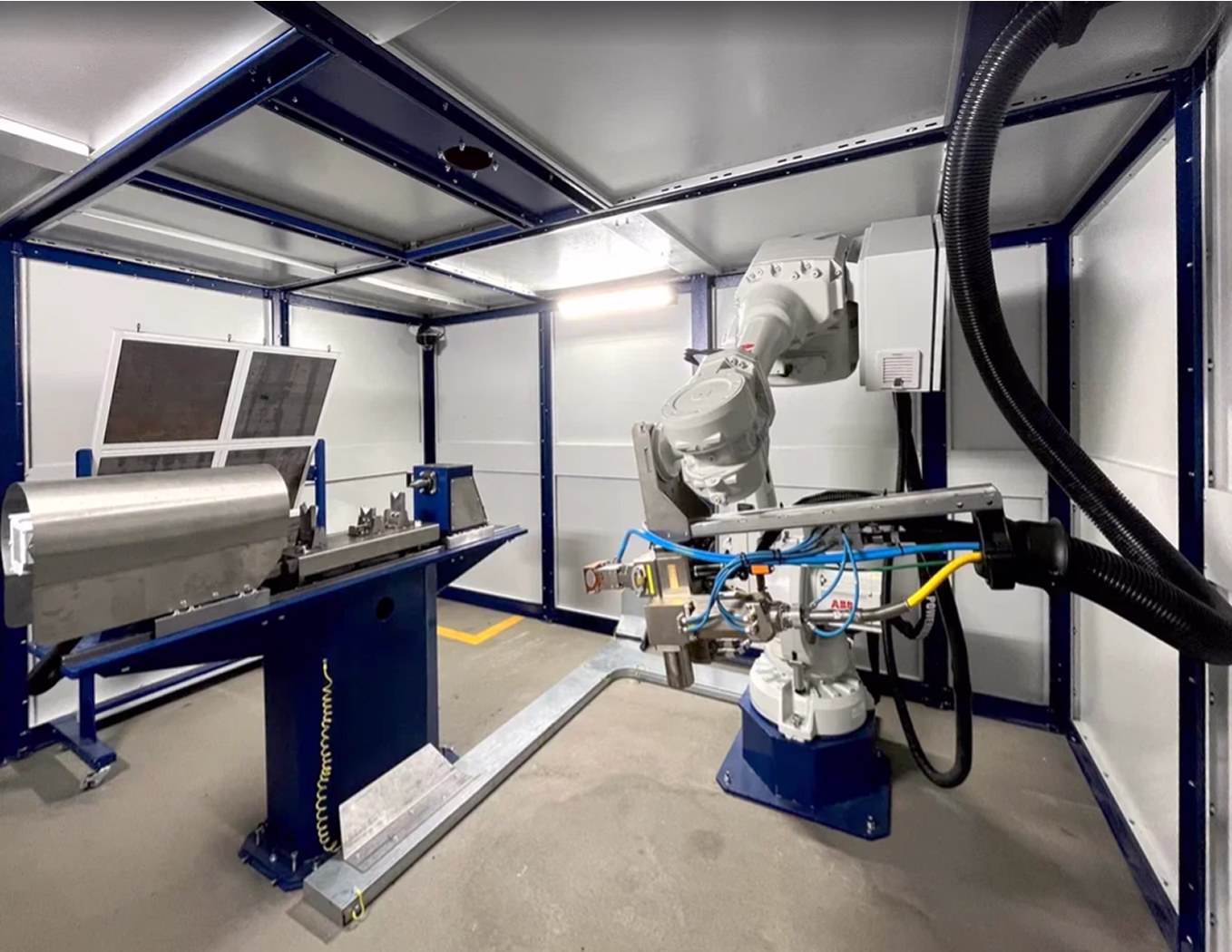 Роботизированный комплекс лазерной закалки