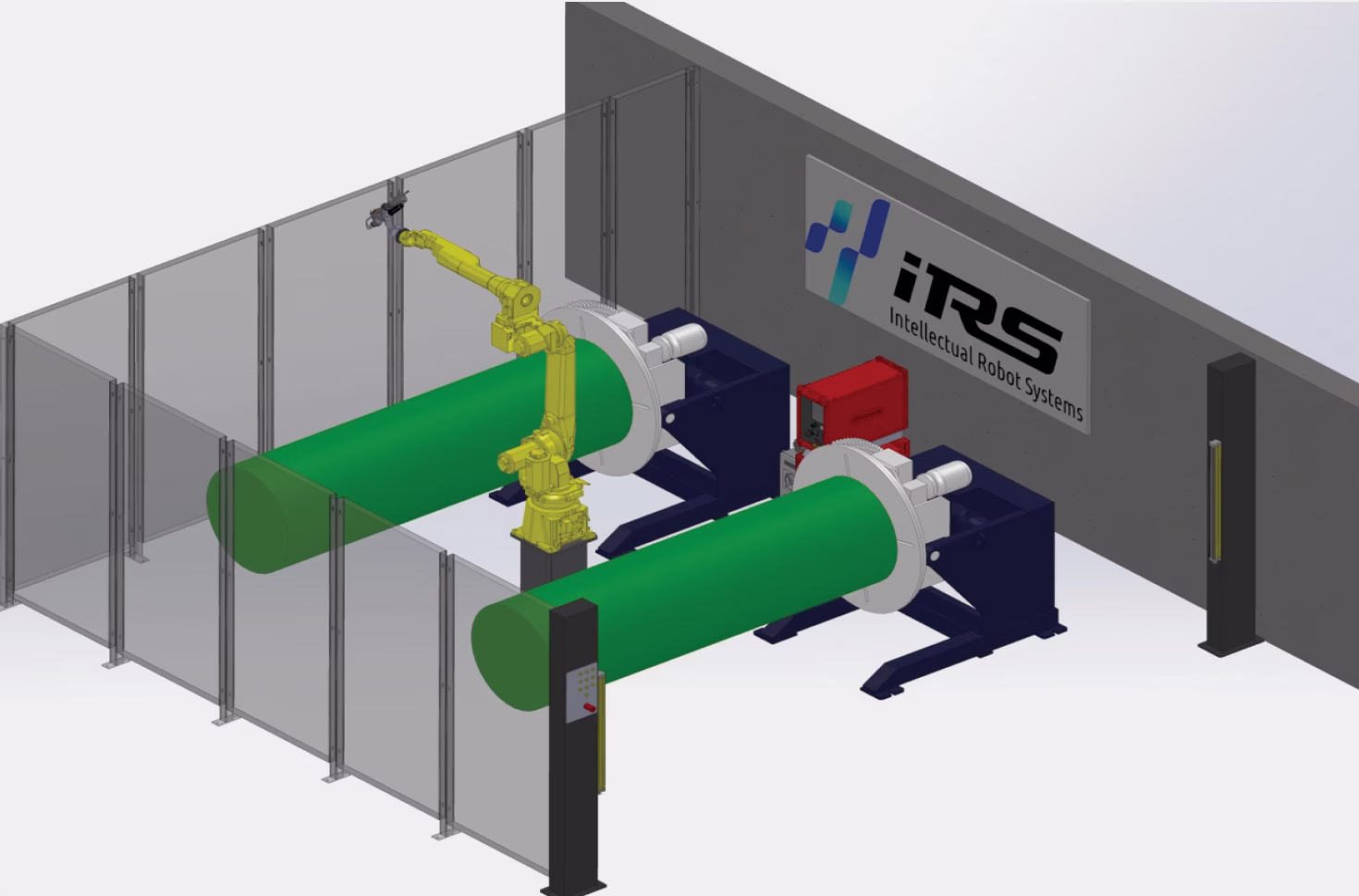 Состав оборудования Роботизированного сварочного комплекса сварки нержавеющих сосудов