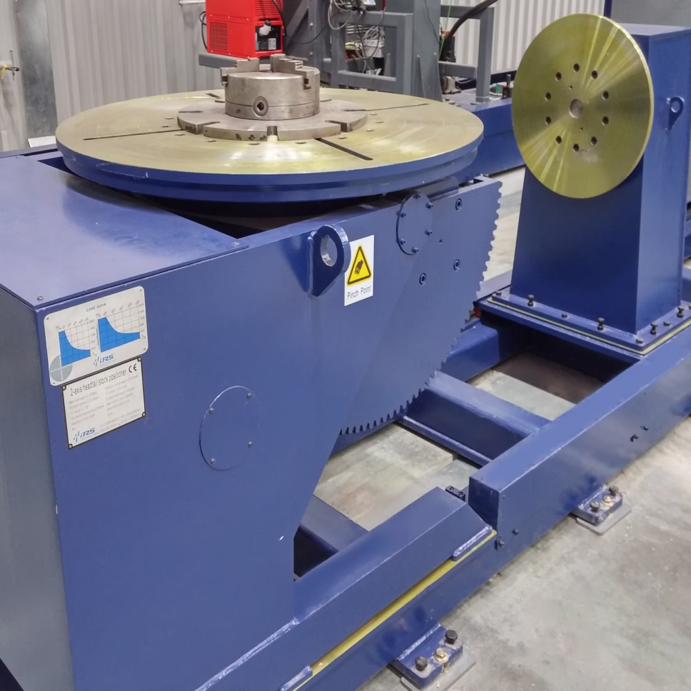 Двухосевой позиционер Роботизированного сварочного комплекса для нужд атомной промышленности