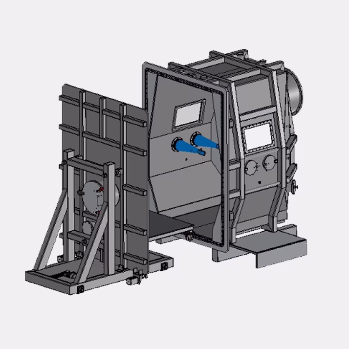 Основная камера установки для сварки в контролируемой атмосфере