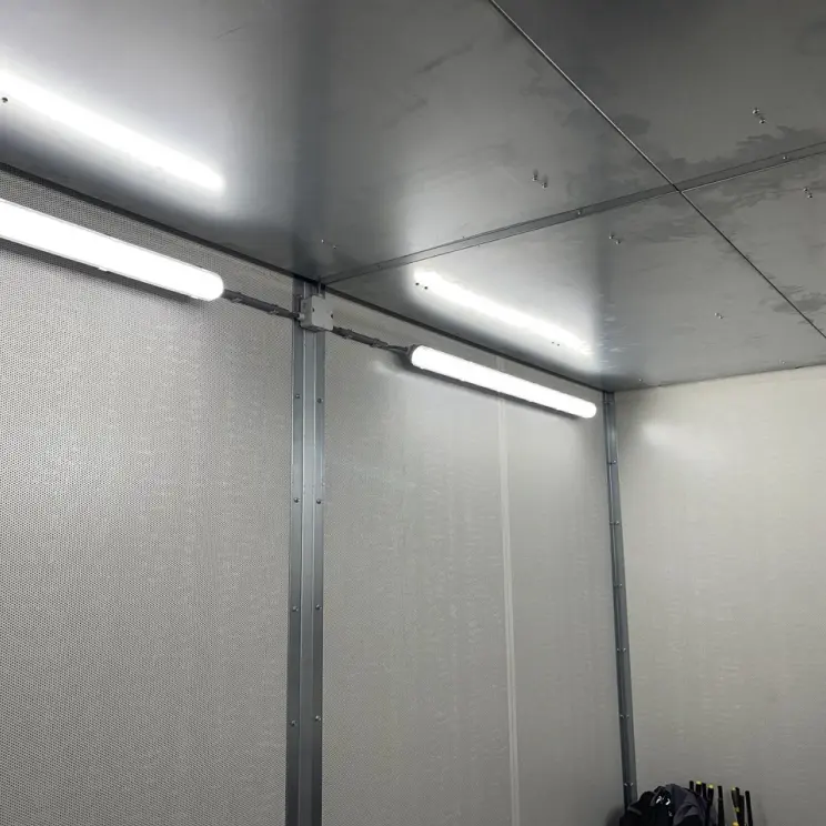 Светодиодное освещение слесарных и сварочных кабин
