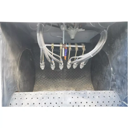 Автоматическая дробеструйная камера с барабанной лентой DS-9-6-ADT